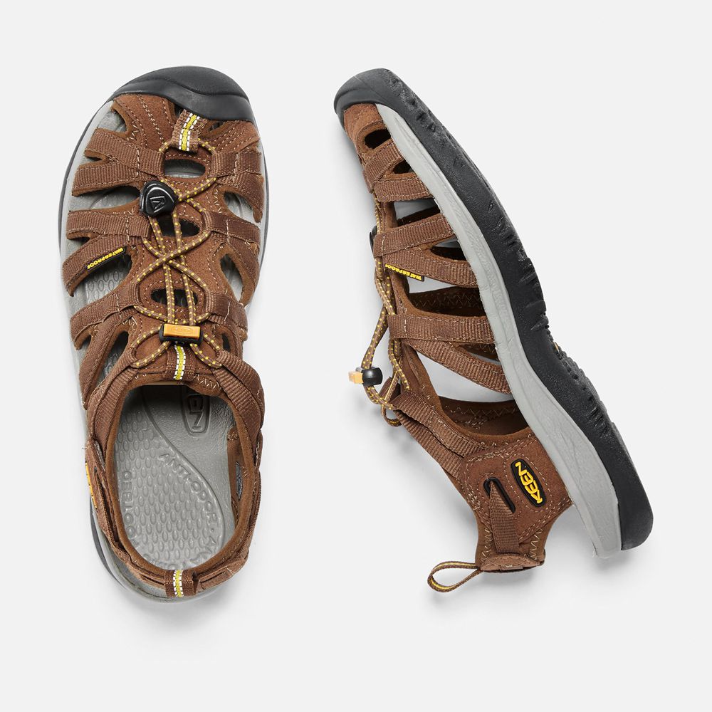 Keen Outdoor Sandalet Kadın Kahverengi - Whisper - Türkiye YTHI12560